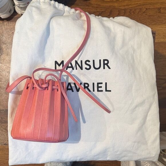 Mansur Gavriel Handbags - Mansur Gavriel Coral Mini Bag